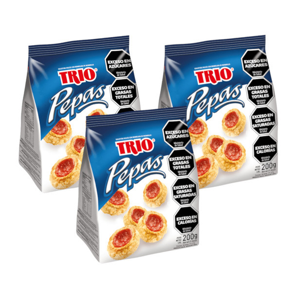 Membrillo Trio Quince Jelly "Pepas" Sweet Snack, 200 g / 7.05 oz (pack of 3)