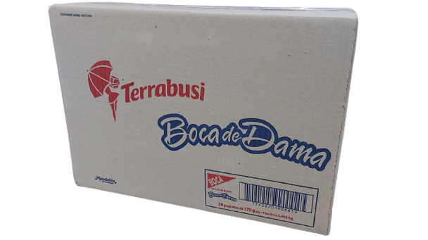 Galletitas Boca de Dama Sweet Classic Argentinian Cookies Wholesale Bulk Box, 170 g / 5.99 oz (box of 20)