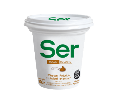 Ser Dulce de Leche  Reduced Fat & Lactose, 300 g / 10.5 oz