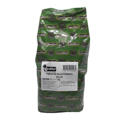 Condilist Pimentón Seleccionado Dulce Sweet Paprika Spice, 1 kg /  2.2 lb bag