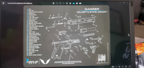 PSA Dagger Mat PSA Dagger Mat