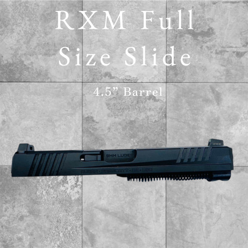 Ruger RXM 4.5” 9mm Complete Slide OEM – Factory New, Glock 19 Gen 3 Style Optic Ready
