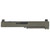 PSA DAGGER COMPACT X-1 COMPLETE RMR SLIDE ASSEMBLY WITH NON-THREADED BARREL, LONG SLIDE, SNIPER GREEN