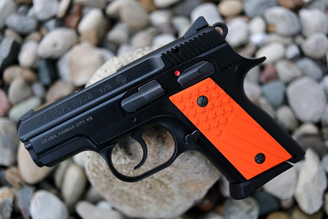 CZ 2075 RAMI Engraved Flag - LOK Grips