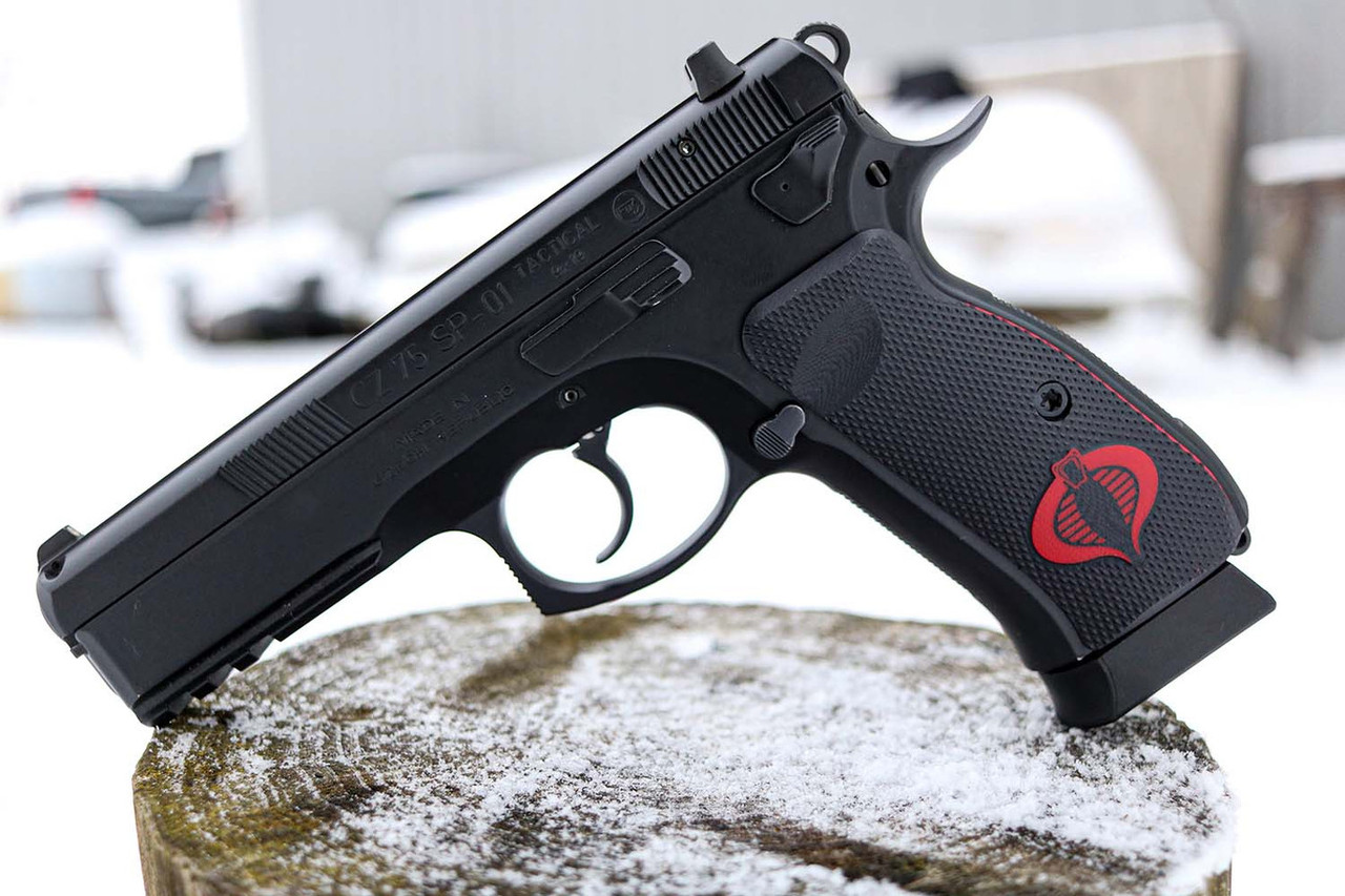 CZ 75 Palm Swell - Cobra Color-Fill & Liner - LOK Grips