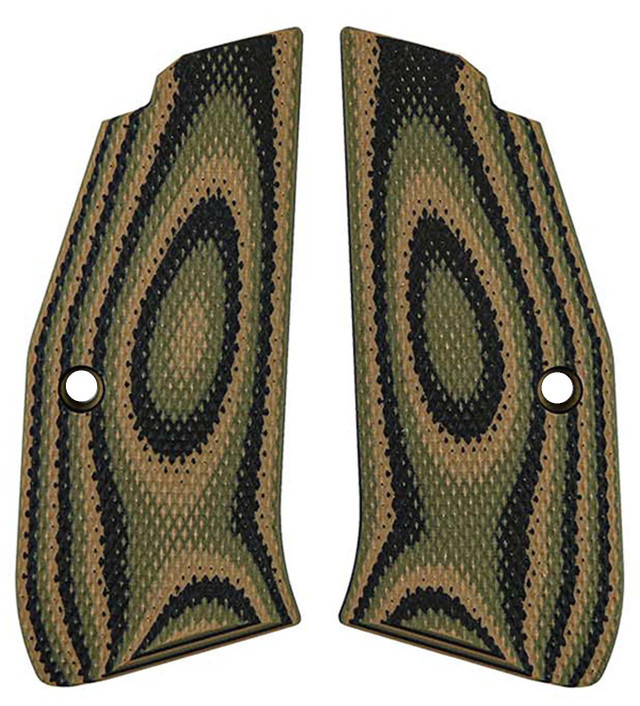 CZ 97 Palm Swell Checkered - LOK Grips