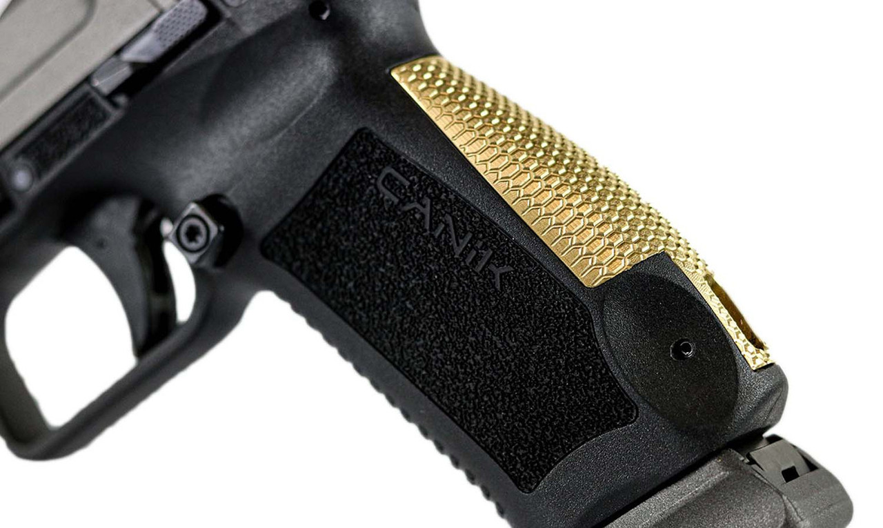 Canik TP9SFX Backstrap - Brass - LOK Grips