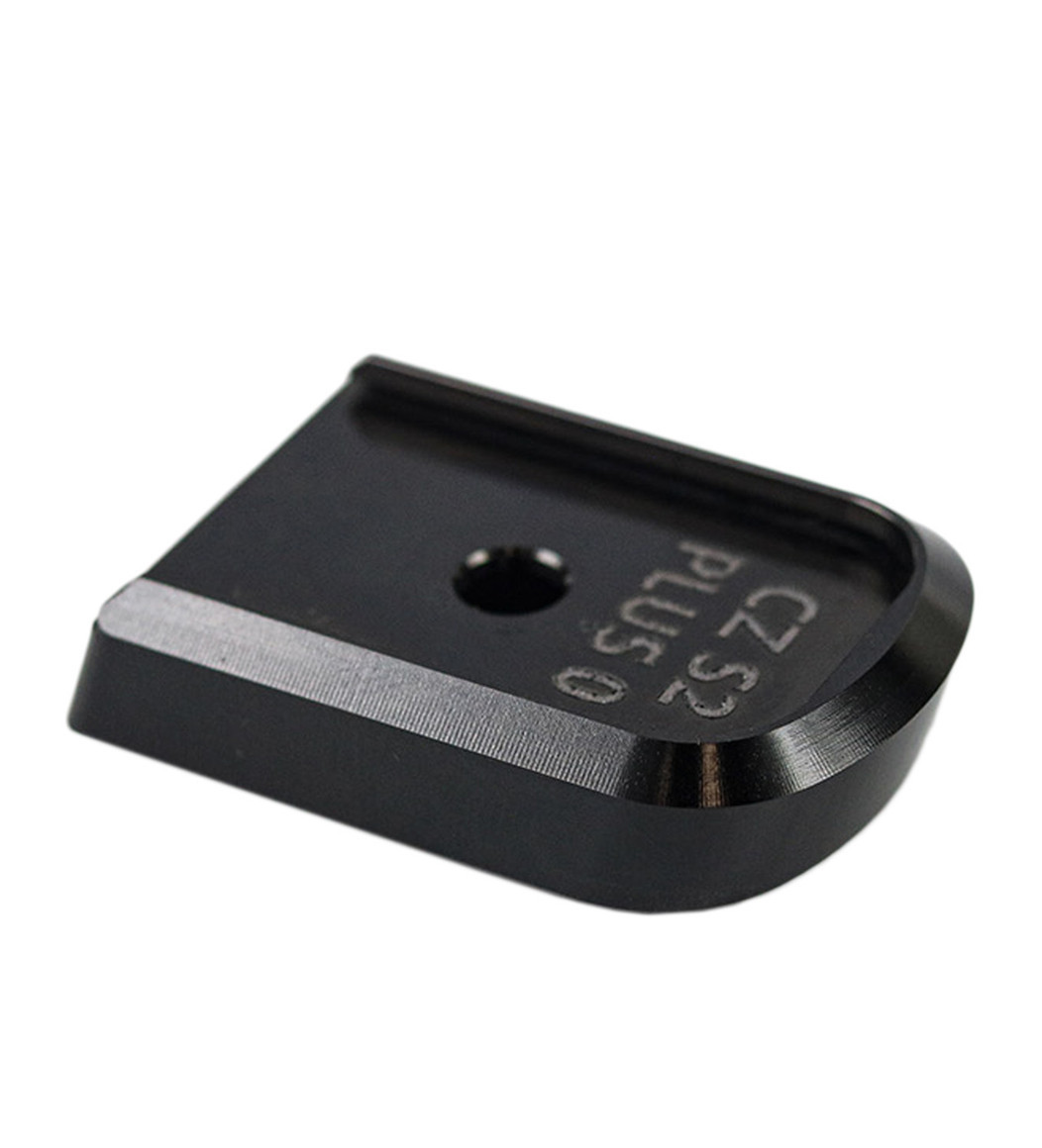 CZ Shadow 2 Magazine Base Pads Aluminum +0 - LOK Grips