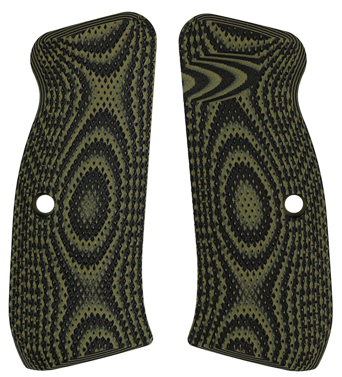 CZ 75 Palm Swell Checkered - LOK Grips