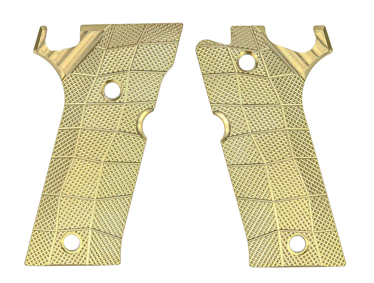 Beretta 92X Performance GridLOK Brass Grips | LOK Grips