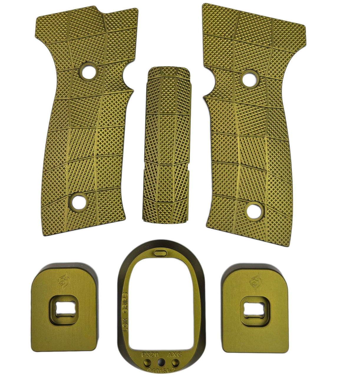 Sig Sauer P320 AXG | SXG GridLOK - Aluminum - KIT | Shop Aluminum Sig ...