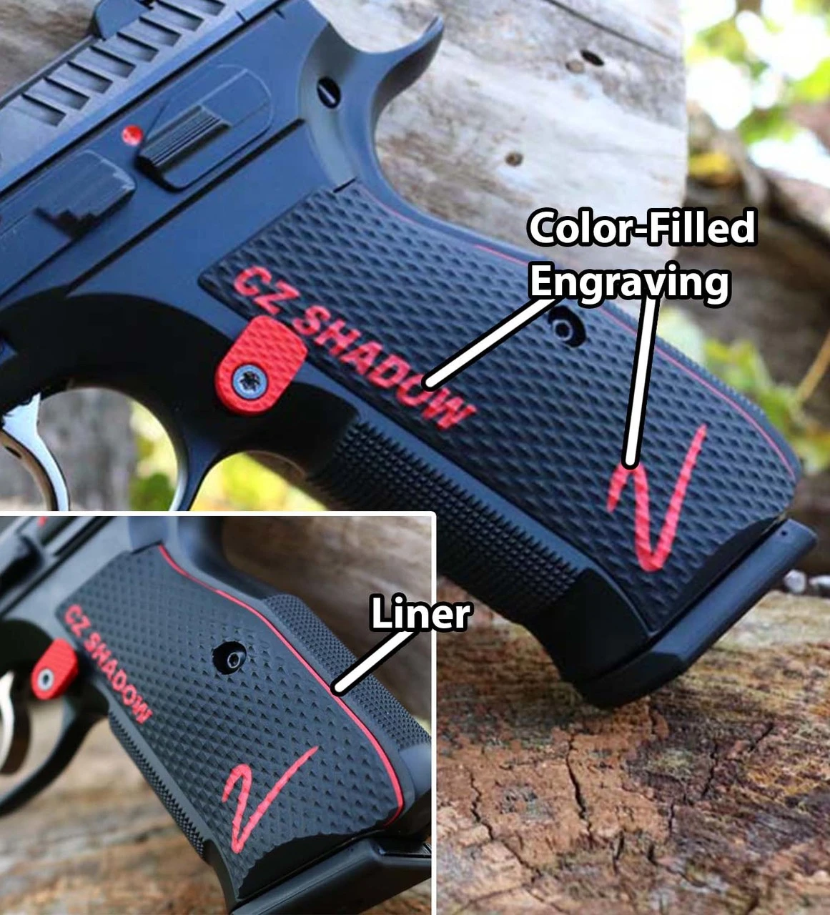 CZ Shadow 2 Palm Swell Roughnecks - Color-Fill 