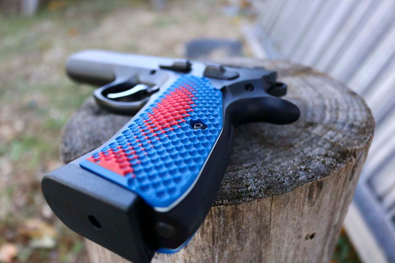 CZ 97 Palm Swell w Accent Color - LOK Grips