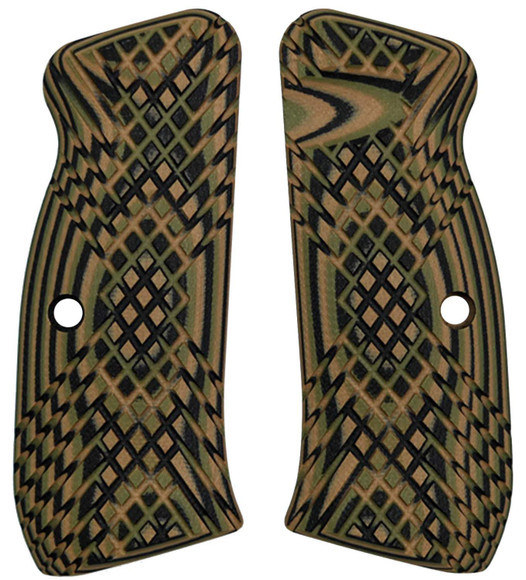 CZ 75 Palm Swell Crosscut - LOK Grips