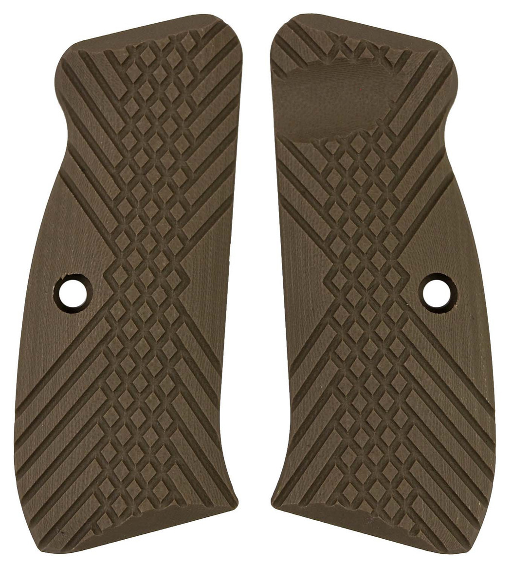 CZ 75 Palm Swell Crosscut - LOK Grips