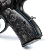 CZ 75 Thin Marbled Carbon Fiber w Liner - LOK Grips