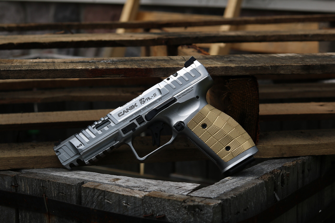 Canik SFx Rival-S Standard GridLOK Brass Grips - Lok Grips