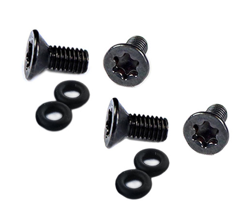 1911 T20 Torx Grip Screws shown in black