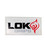 LOK Grips Vinyl Sticker - 4"x2"