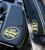 CZ 75 Thin Full Checkered - U.S. Border Patrol Inlay & Liner Shown in black w/yellow inlay and liner