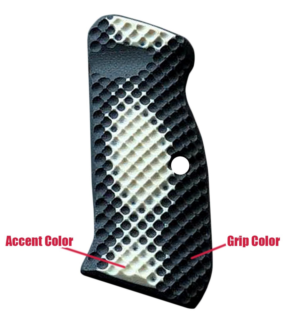 CZ 75 Palm Swell w Accent Color - LOK Grips