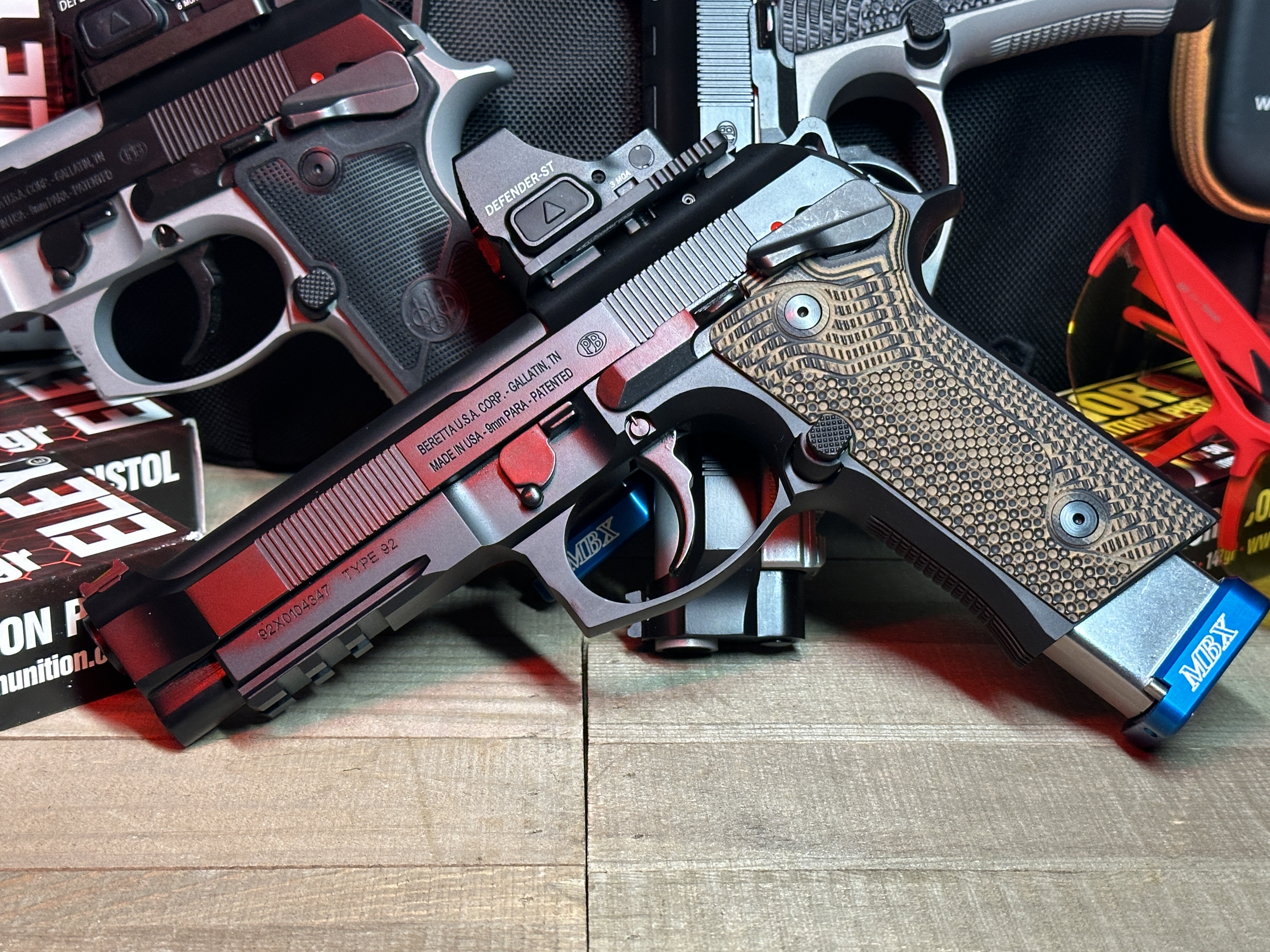 The Beretta 92GTS : An Icon meets innovation - LOK Grips
