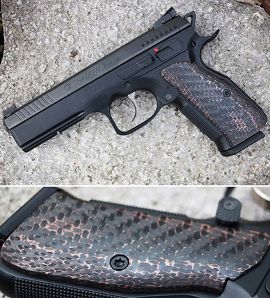 Carbon8 SHADOW-2専用 アルミニウム SHORTグリップ & マグウェル