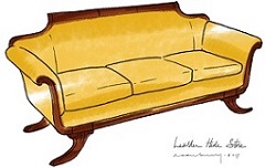 Duncan Phyfe Sofa