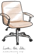 Modern Mid Back Office Chair