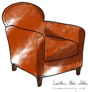Petite French Club Chair