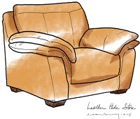Pillow Top Arm Chair