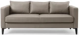 K1124 Pebbled Path shown on Leather Sofa