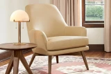 K1165 Italian Beach shown on Modern Reading Chair