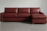 K1219 Hearth Red shown on Modern Sectional