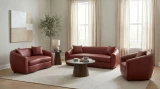 K1372 Western Red shown on Modern Living Room Set