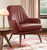 K1372 Western Red shown on Modern Reading Chair