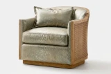 K1463 Mystic Spa shown on Swivel Chair
