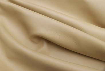 Picture of Biscotti nappa leather for upholstery showing smooth grain
