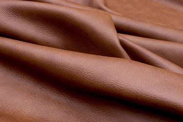Close-up picture of Fox pebble leather for chairs, sofas and furniture upholstery 
