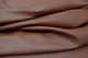 Picture of draping Amaretto genuine Italian leather for upholstery and furniture