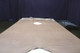 Picture of Cobblestone Distress full grain leather hide for upholstery displayed on a table