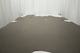 Picture of taupe premium top grain upholstery leather displayed on a table
