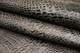Picture of Outlaw ivory and black embossed leather for chairs, sofas and furniture upholstery. 