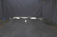 Dark Horse distressed leather hide for upholstery displayed on a table
