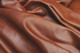 Close-up picture of Brandy Distress semi-aniline leather for chairs, sofas and furniture upholstery 