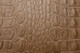 Picture of River crocodile embossed leather for upholstery and furniture