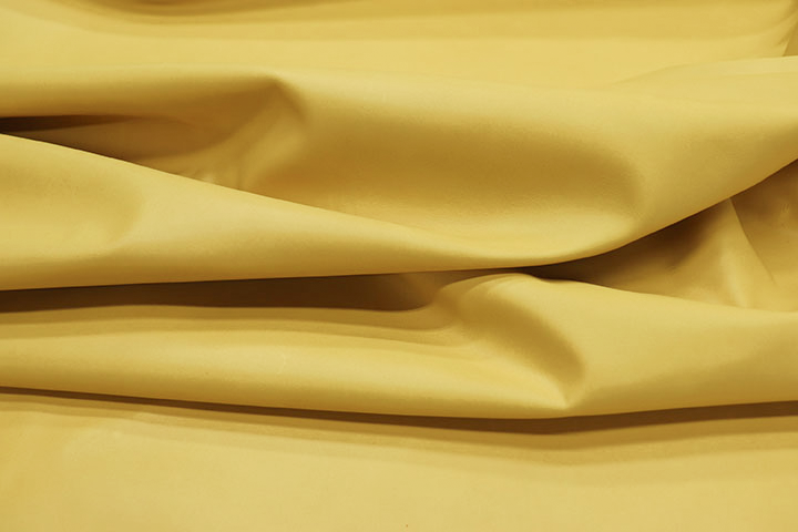Picture of Zesty Lemon Margarita, bright yellow leather for upholstery showing smooth grain.