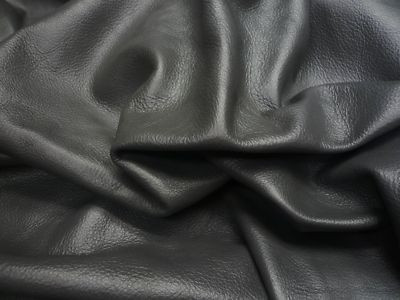 K1295 SLATE GREY LEATHER COWHIDE HIDES Upholstery SKINS
