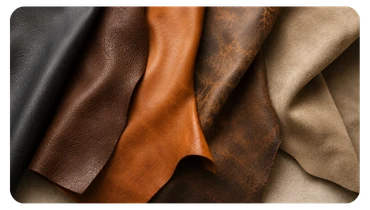 Types of leather