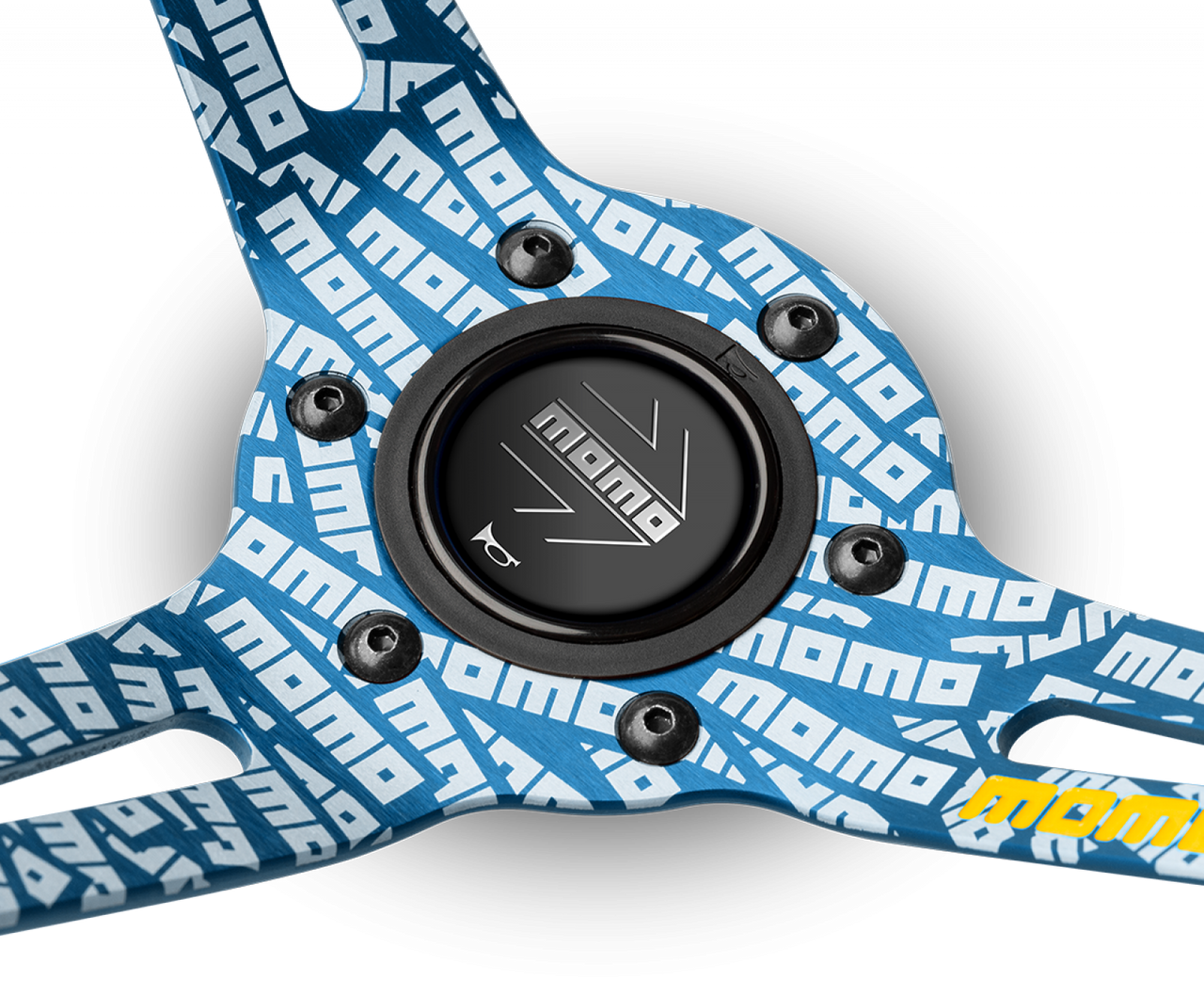 MOMO ULTRA Steering Wheel Blue - Paddock Performance